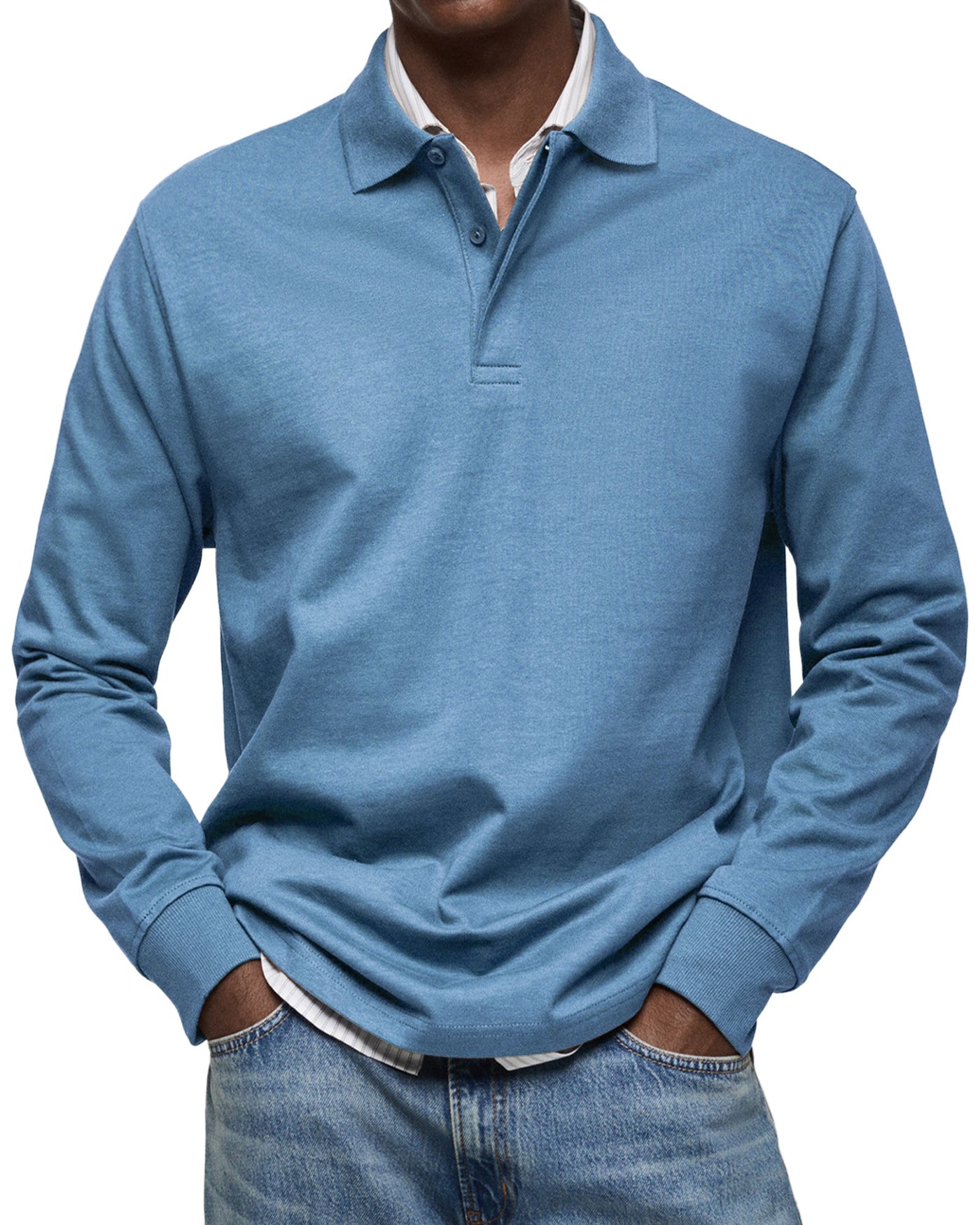Alexandre | Casual Lange Mouwen Polo