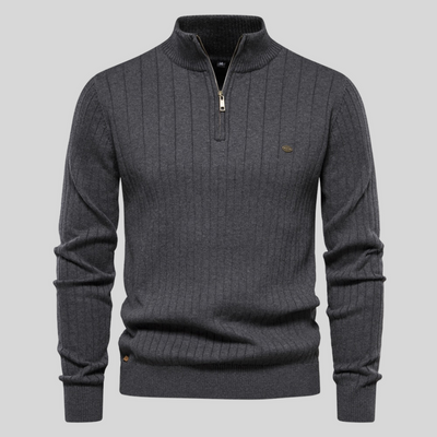 JAMES | GERIBBELDE Half-Zip Pullover