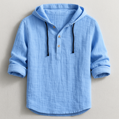 Henry | Luxe Hooded Shirt