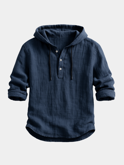 Henry | Luxe Hooded Shirt