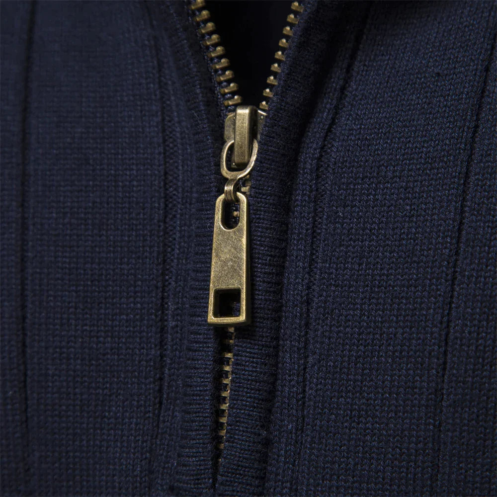 JAMES | GERIBBELDE Half-Zip Pullover