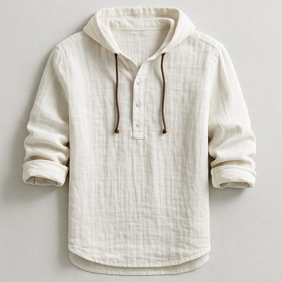 Henry | Luxe Hooded Shirt