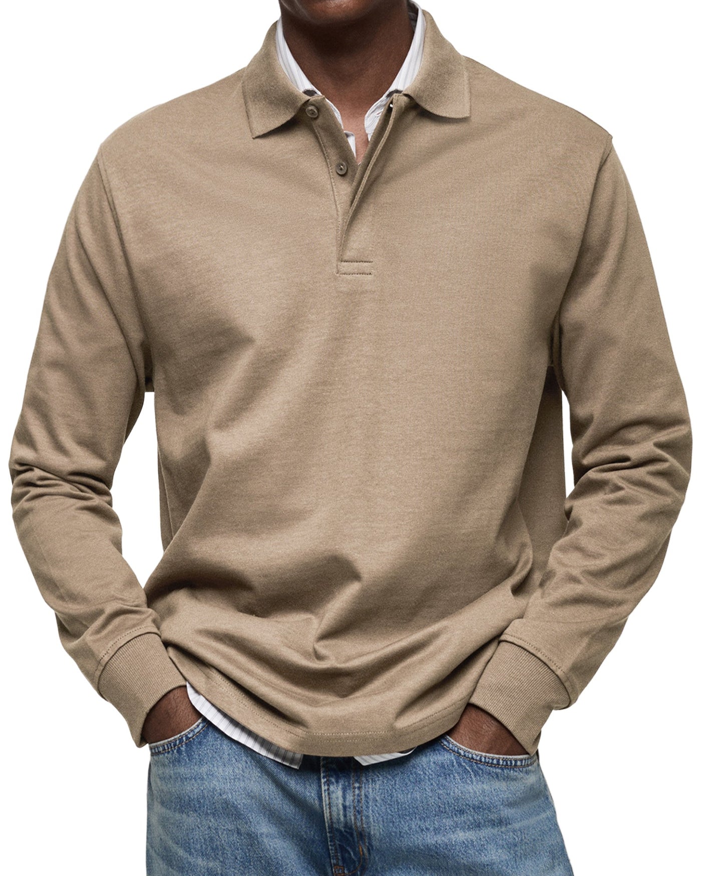 Alexandre | Casual Lange Mouwen Polo