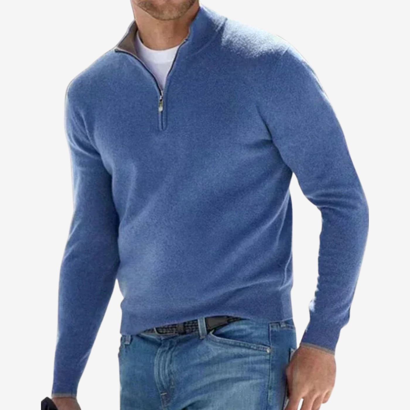 Oxford | Half-Zip Brei Trui