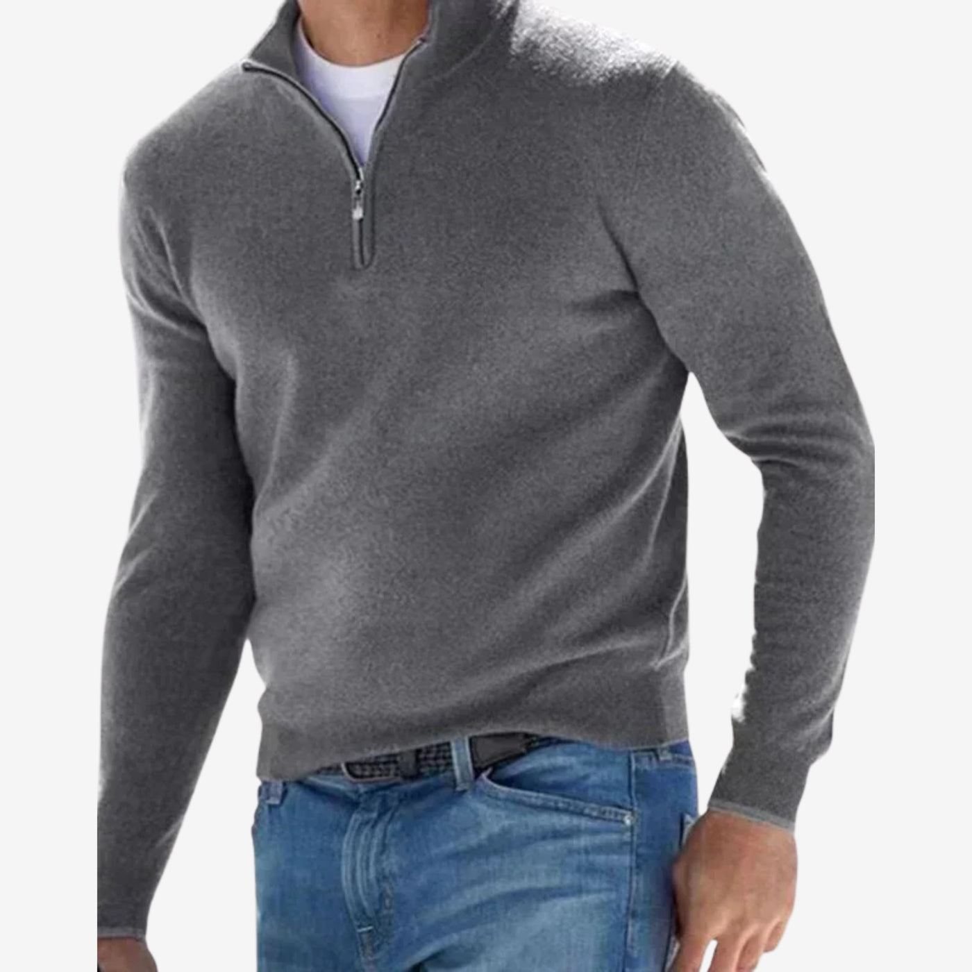 Oxford | Half-Zip Brei Trui