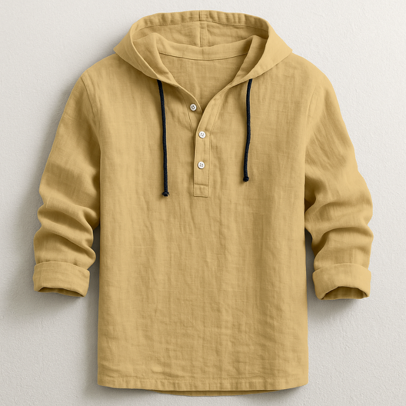 Henry | Luxe Hooded Shirt