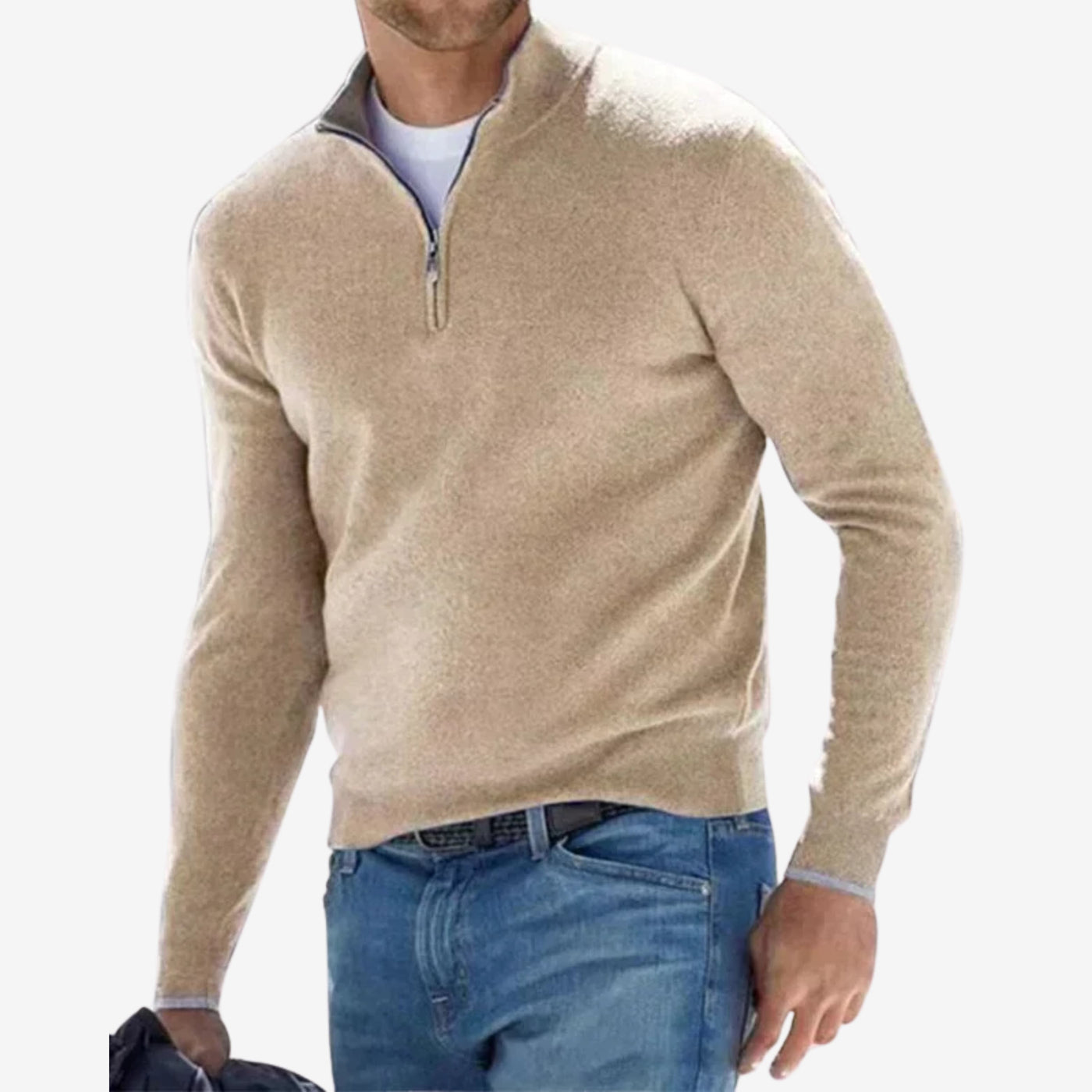 Oxford | Half-Zip Brei Trui