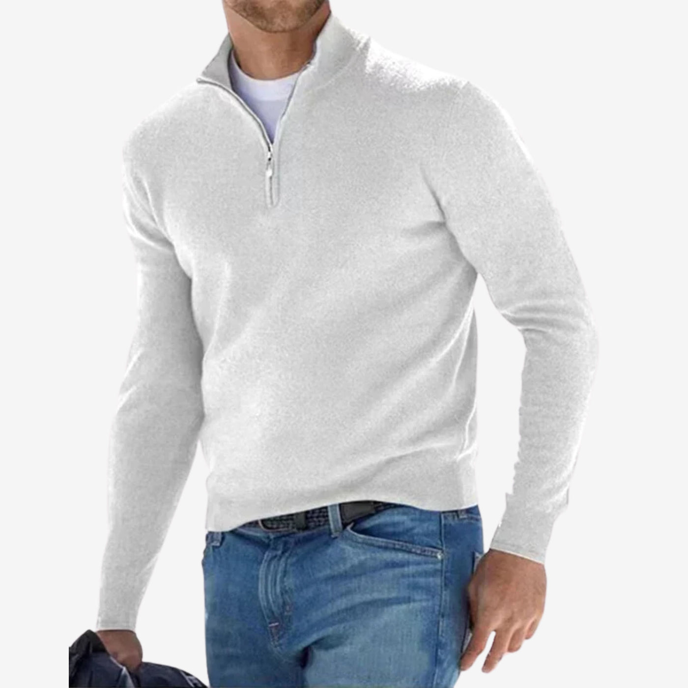 Oxford | Half-Zip Brei Trui