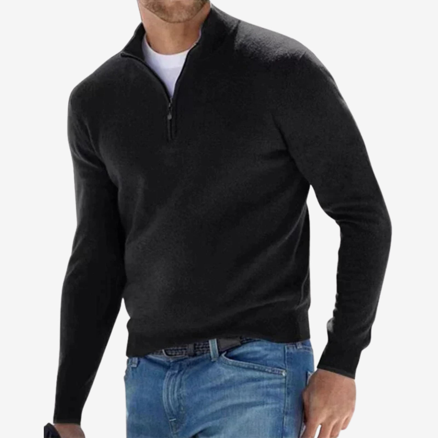 Oxford | Half-Zip Brei Trui