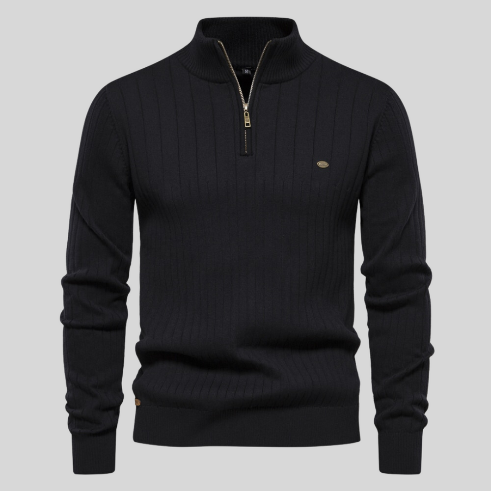 JAMES | GERIBBELDE Half-Zip Pullover