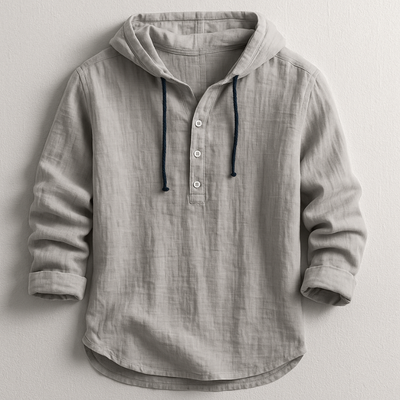 Henry | Luxe Hooded Shirt