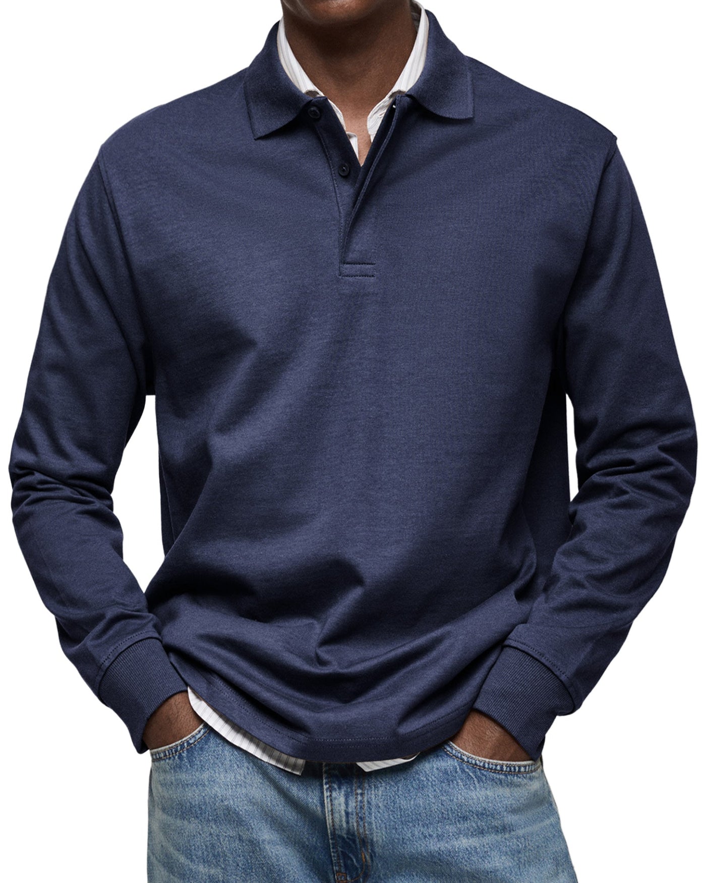 Alexandre | Casual Lange Mouwen Polo