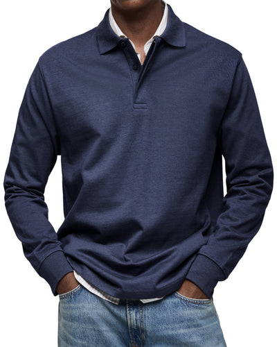 Alexandre | Casual Lange Mouwen Polo