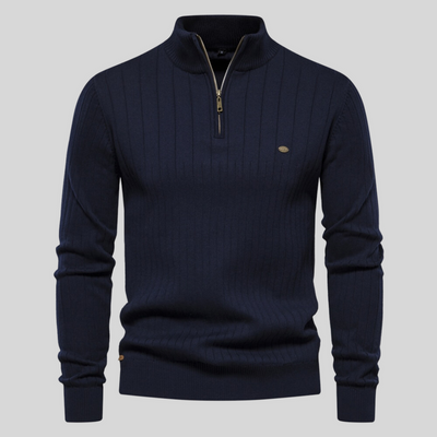 JAMES | GERIBBELDE Half-Zip Pullover