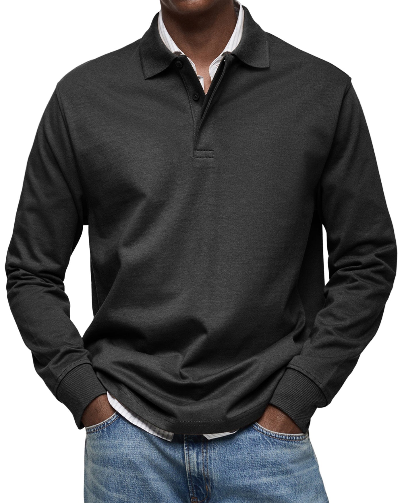 Alexandre | Casual Lange Mouwen Polo
