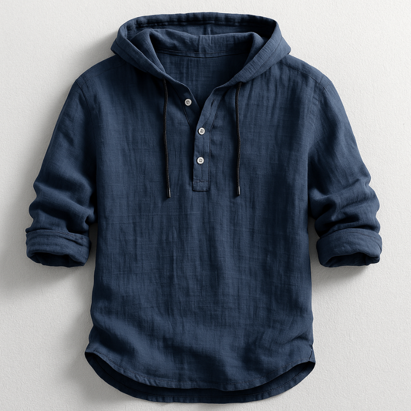 Henry | Luxe Hooded Shirt