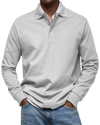 Alexandre | Casual Lange Mouwen Polo