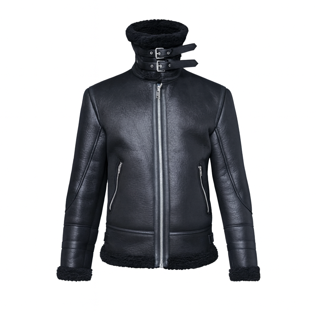 Nate | Premium Leren Pilotenjack