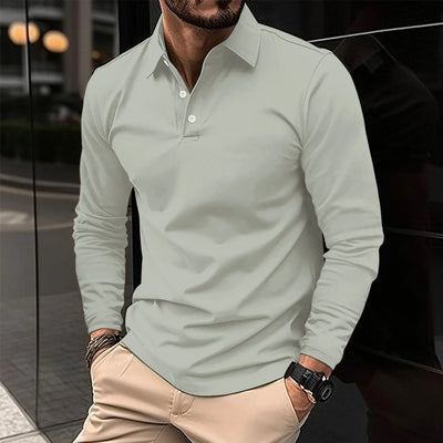Ethan | Casual Lange Mouwen Polo