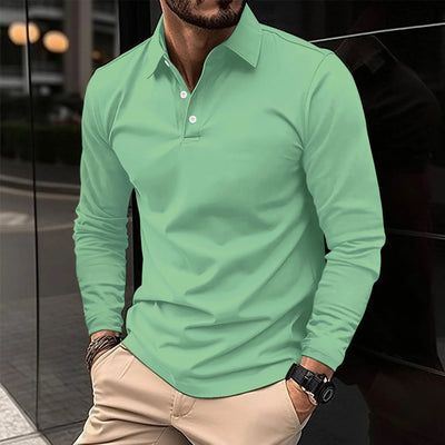 Ethan | Casual Lange Mouwen Polo