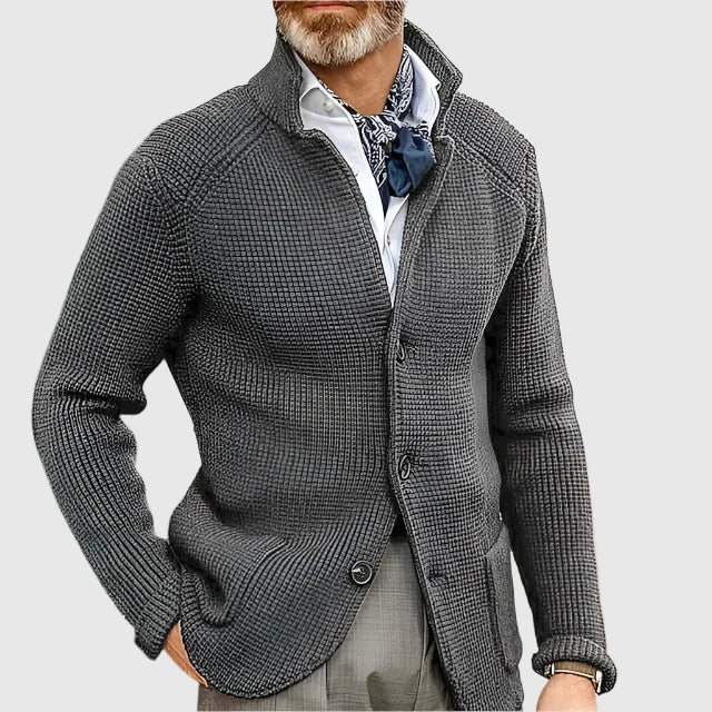 Baxter | Schouderkraag Gebreide Cardigan