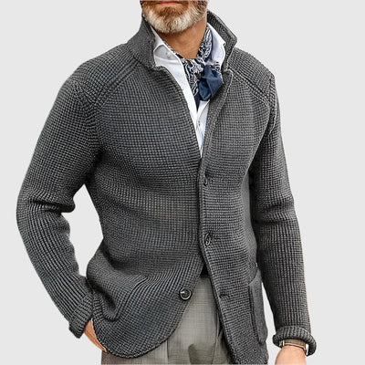 Baxter | Schouderkraag Gebreide Cardigan
