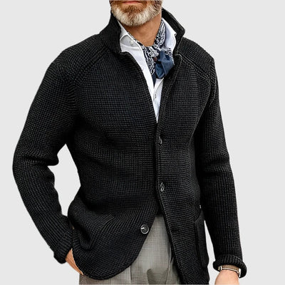 Baxter | Schouderkraag Gebreide Cardigan