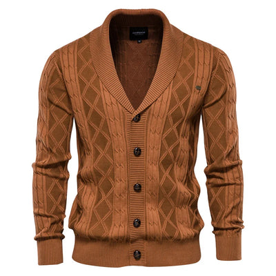 Cole | Gebreide cardigan met knopen aan de voorkant