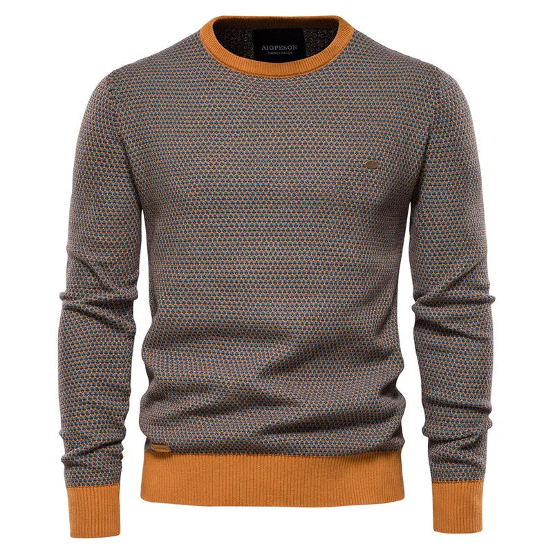 Hayden | Textured Crew Neck Jumper