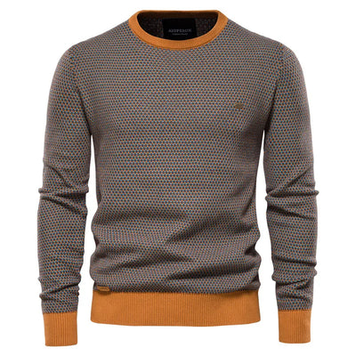 Hayden | Textured Crew Neck Jumper