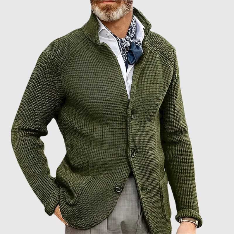Baxter | Schouderkraag Gebreide Cardigan