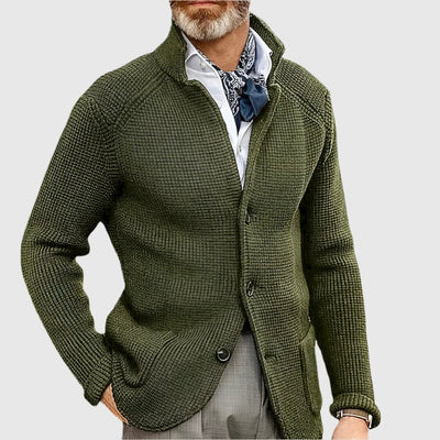 Baxter | Schouderkraag Gebreide Cardigan