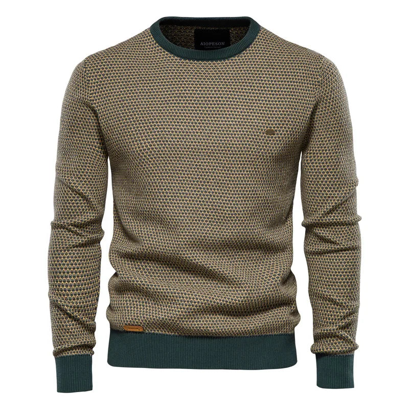 Hayden | Textured Crew Neck Jumper