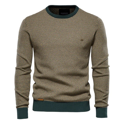 Hayden | Textured Crew Neck Jumper