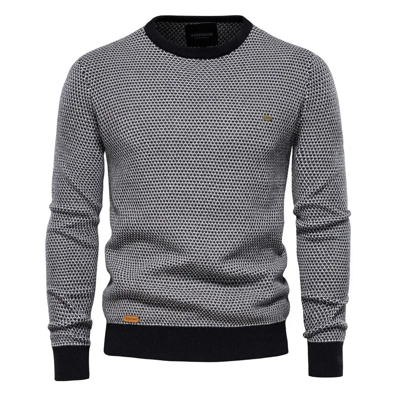 Hayden | Textured Crew Neck Jumper