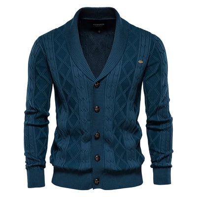 Cole | Gebreide cardigan met knopen aan de voorkant