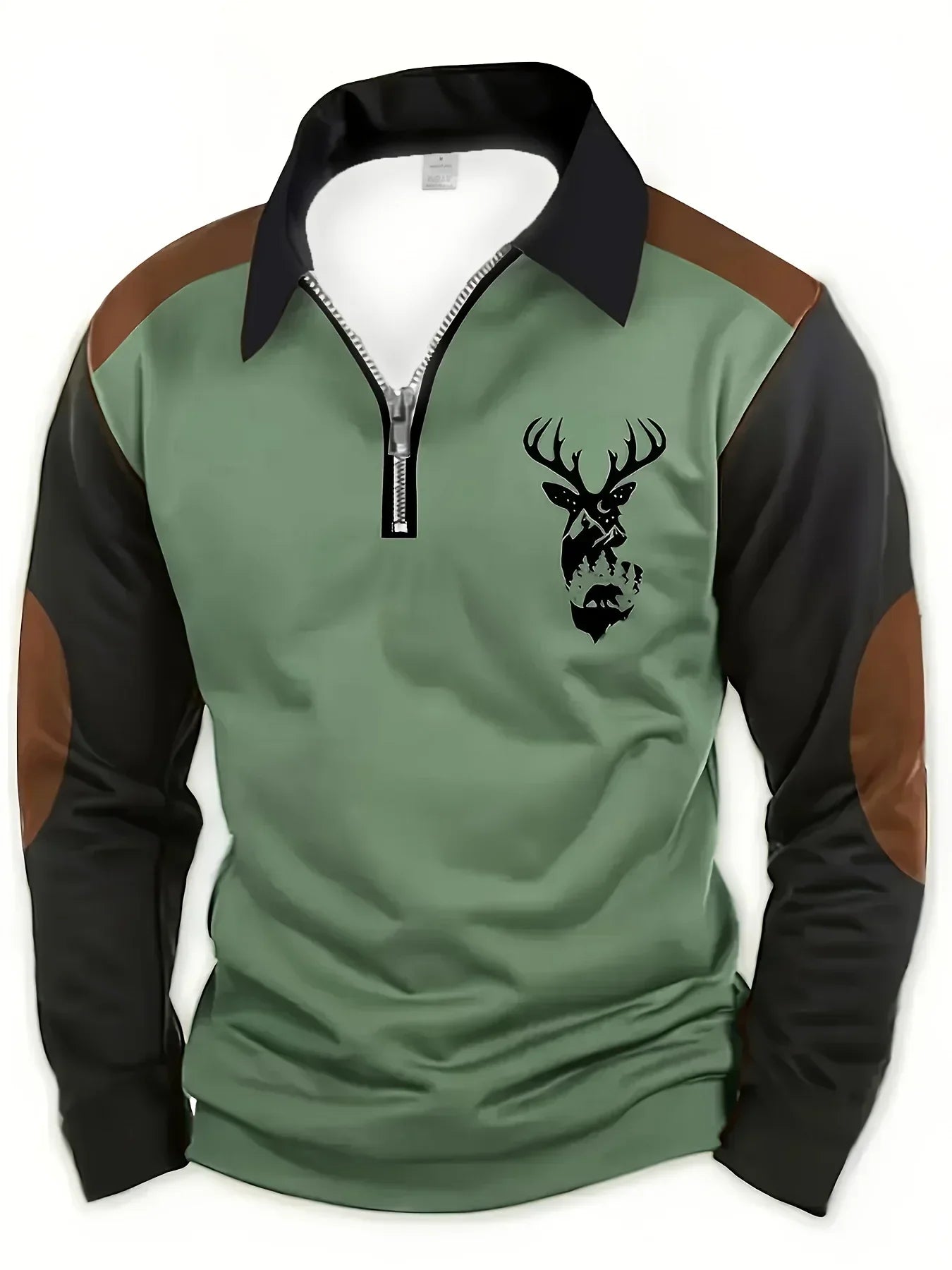 Finley | Deer Crest Half-Zip Trui
