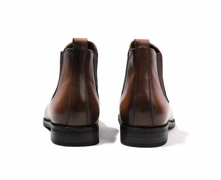 Bryce | Gelakt Leren Chelsea Boots