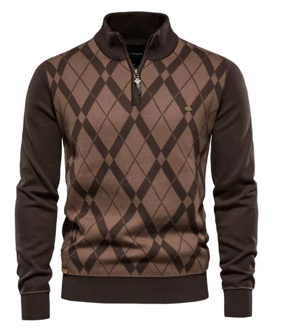 Simon | Heren Half-Zip Sweater