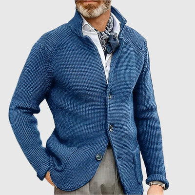 Baxter | Schouderkraag Gebreide Cardigan