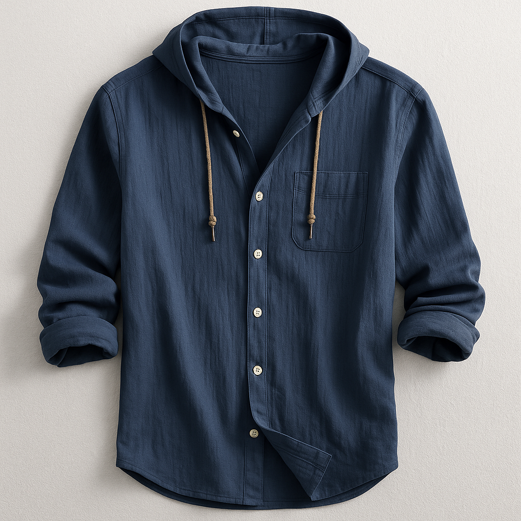 William | Luxe Shirt met Kap