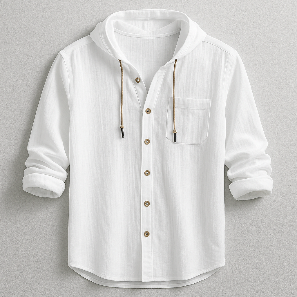 William | Luxe Shirt met Kap