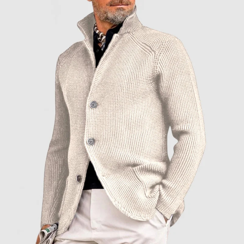 Baxter | Schouderkraag Gebreide Cardigan