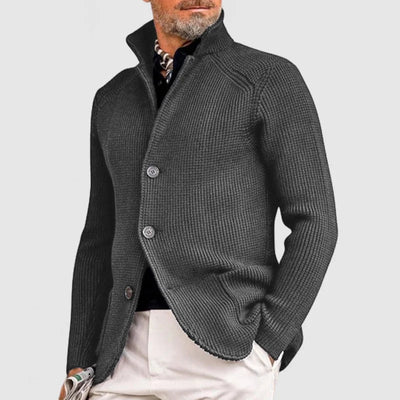 Baxter | Schouderkraag Gebreide Cardigan