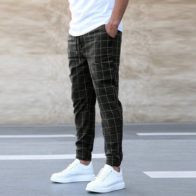 Colombo | Comfortabele Check Joggers