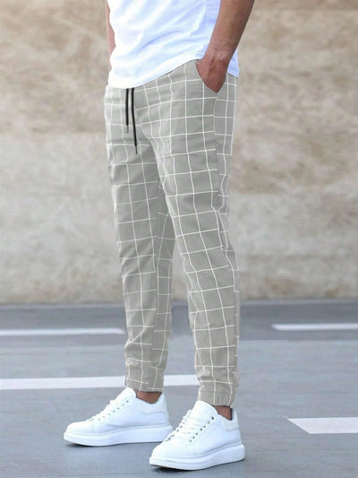 Colombo | Comfortabele Check Joggers