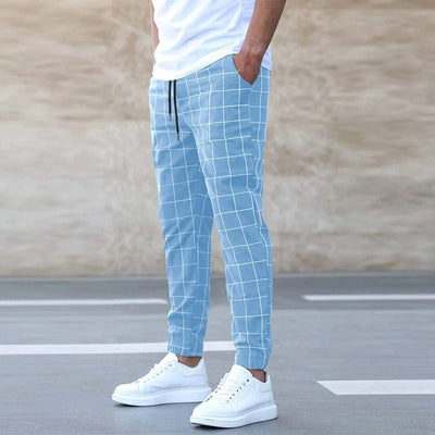 Colombo | Comfortabele Check Joggers